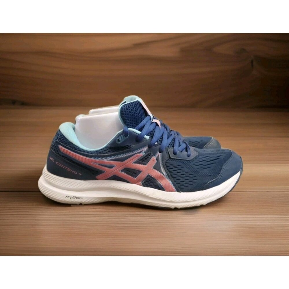 Asics Gel Contend 7 Running Shoes Women’s Size 9‎ Blue